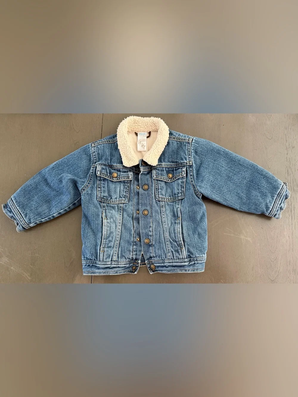 2T-3T Gymboree Sherpa Blue Denim Jacket